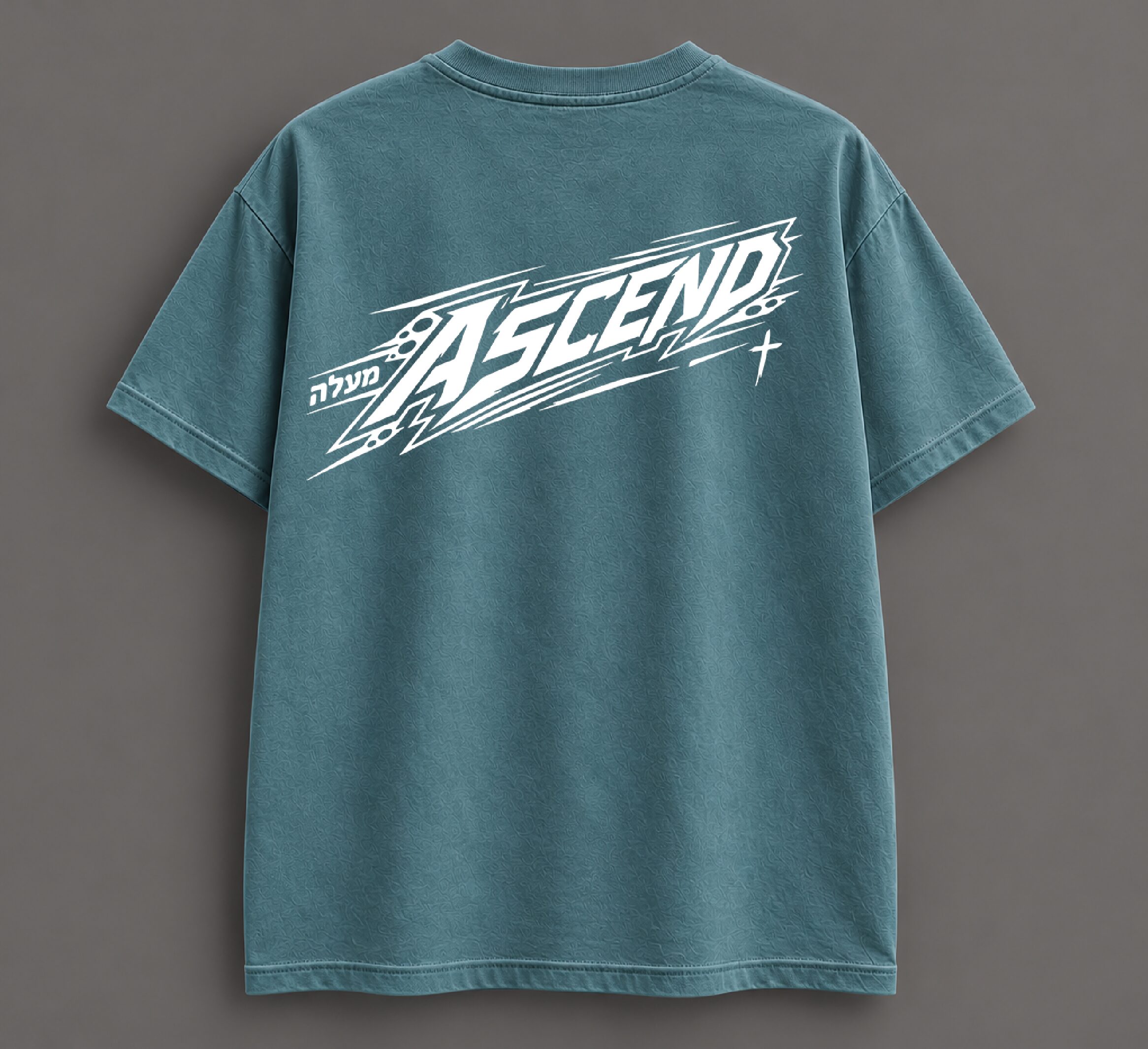 Ascend Cross Tee (Blue)